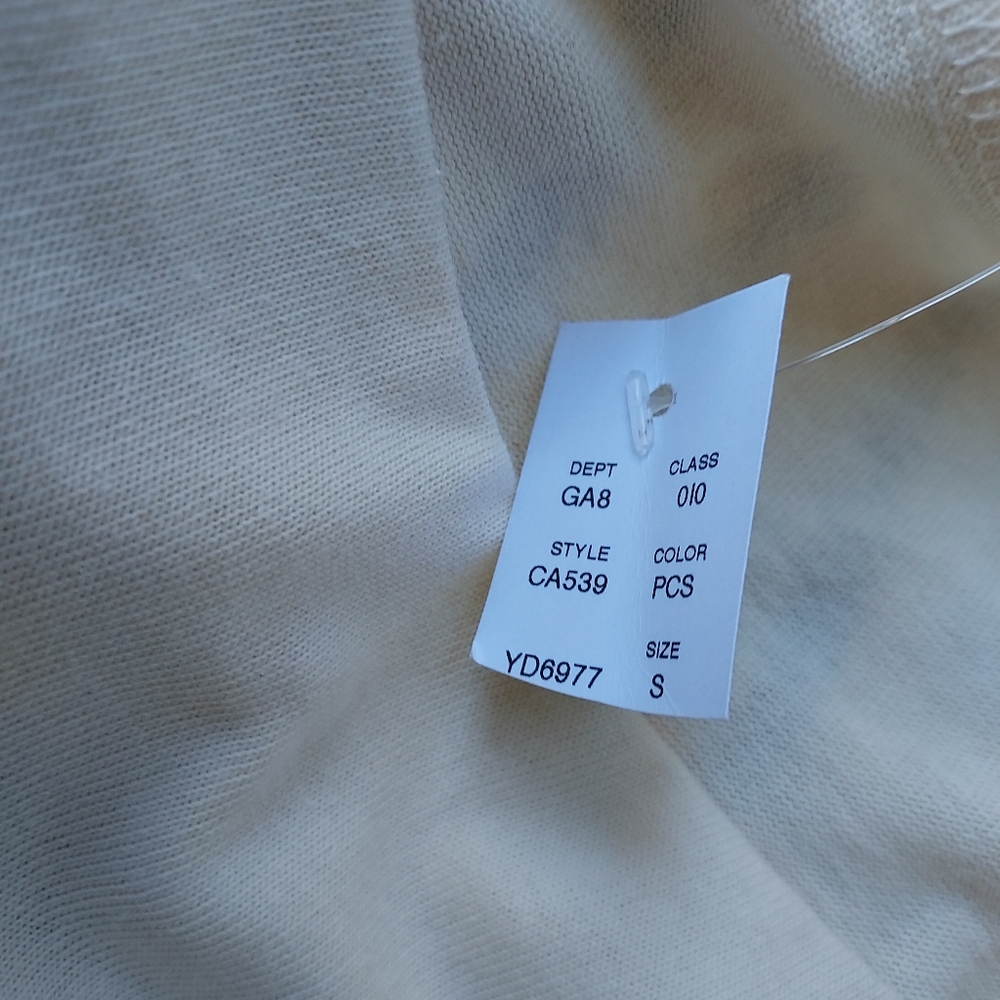 J. Crew Striped Cropped Boatneck Top Size Small Mariner Cotton Button Shirt - Picture 9 of 12
